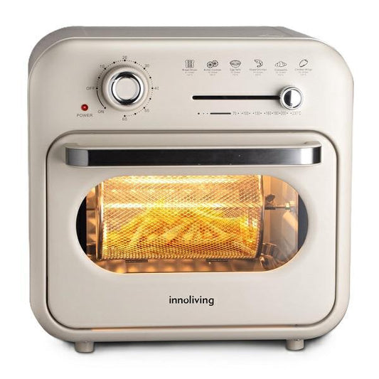 Forno Friggitrice ad Aria 16L 1400W Retro Nero