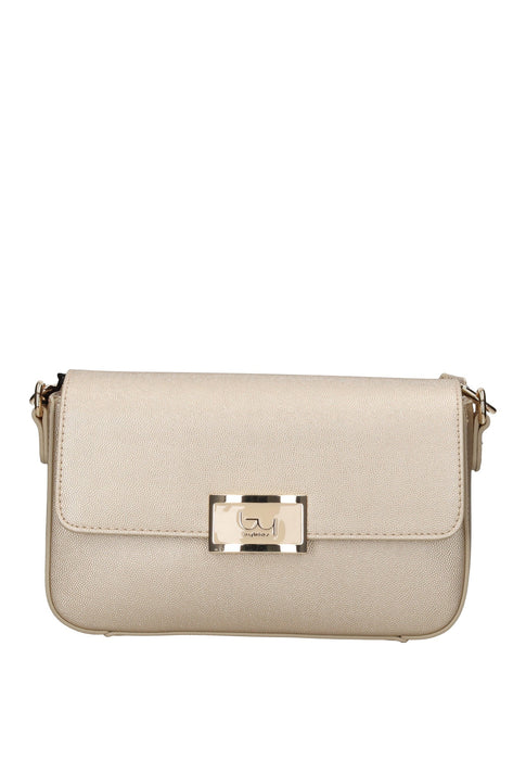 Borsa A Tracolla Dream Byblos In Ecopelle Con Patta E Cerniera Sicurezza 22x15x5 Cm Stile Sostenibile