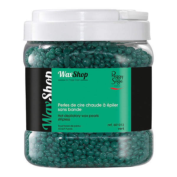 PEGGY SAGE  PERLE DI CERA DEPILATORIA A CALDO 1KG VERT