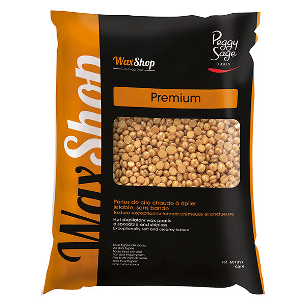 PEGGY SAGE  PERLE DI CERA DEPILATORIA A CALDO 800G DORE