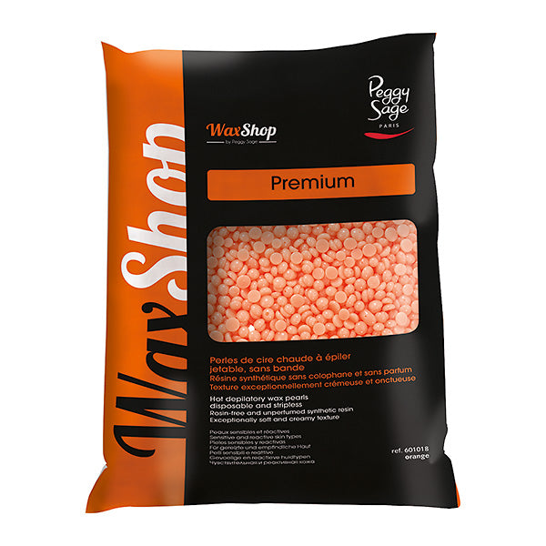 PEGGY SAGE  PERLE DI CERA DEPILATORIA A CALDO 800G ORANGE