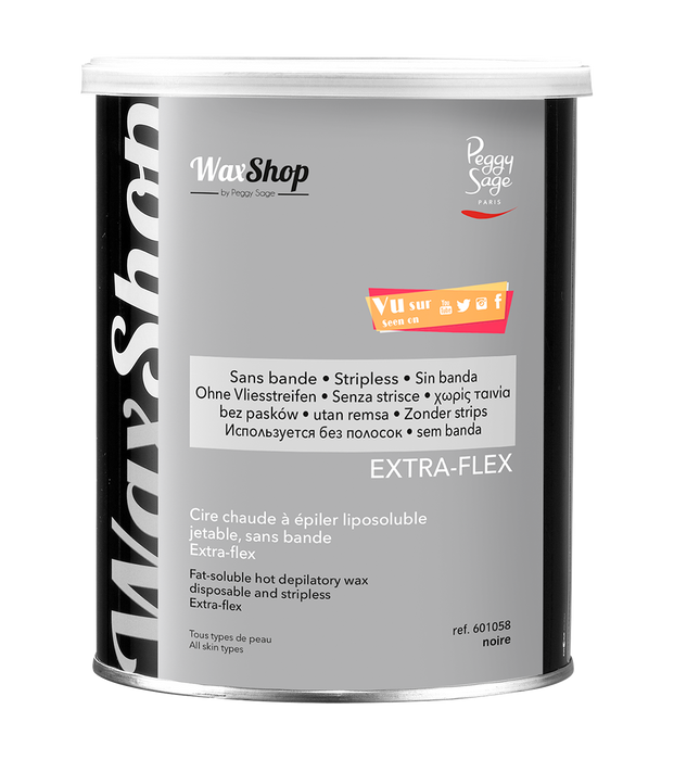 PEGGY SAGE  CERA DEPILATORIA LIPOSOLUBILE A CALDO 800ML - NOIR E