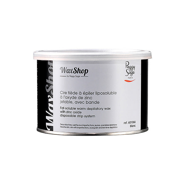PEGGY SAGE  CERA DEPILATORIA LIPOSOLUBILE TIEPIDA 400ML BLANC