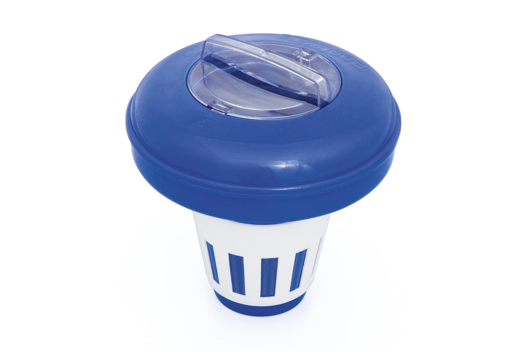 Dispenser cloro galleggiante 16,5 cm regolabile pastiglie
