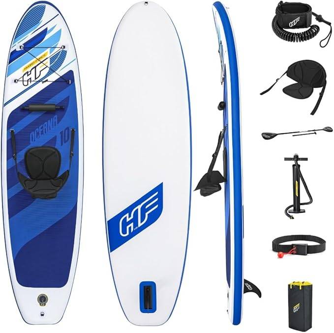 Tavola SUP Convertibile in Canoa – Gonfiabile 305x84x12 cm, Max 120 Kg