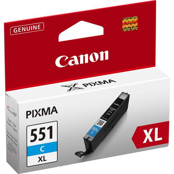 Cartuccia d'Inchiostro Canon CLI551XL Ciano Originale - 6444B001