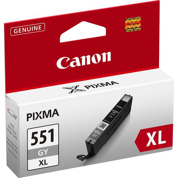 Canon CLI551XL Grigio Cartuccia d'Inchiostro Originale - 6447B001