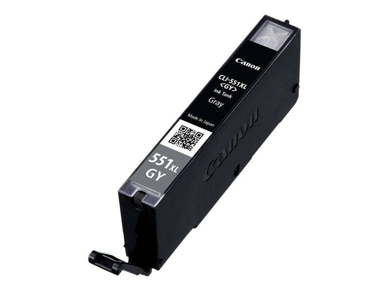 Canon CLI551XL Grigio Cartuccia d'Inchiostro Originale - 6447B001