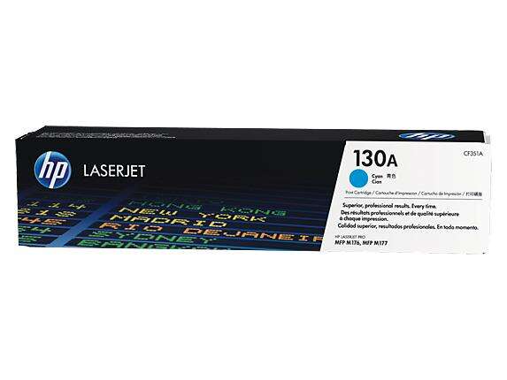 HP CF351A Cartuccia Toner Ciano Originale - 130A