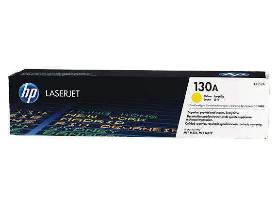 HP CF352A Cartuccia Toner Giallo Originale - 130A