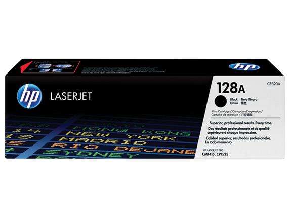 HP CE320A Nero Cartuccia Toner Originale - 128A