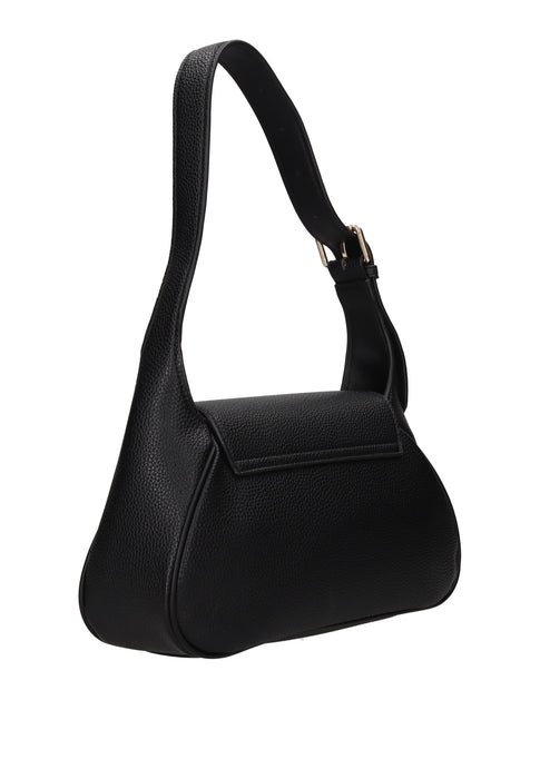 Borsa A Spalla Daphne In Ecopelle Con Chiusura A Patta E Cerniera Valentino Bags 27x17x9 Cm