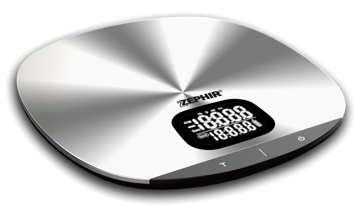 Bilancia Cucina Digitale Acciaio 5kg Ultrasottile