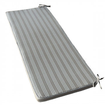 Cuscino sfoderabile in poliestere idrorepellente 110x45 cm