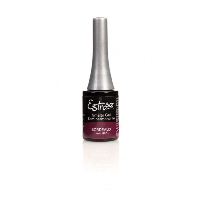 ESTROSA SMALTO GEL SEMIPERMANENTE BORDEAUX METALLIC 7101 14 ML
