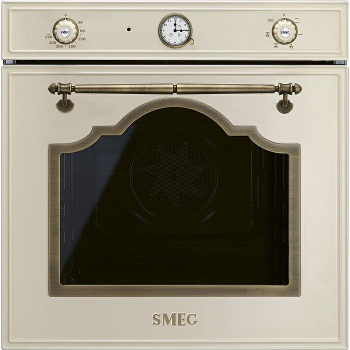 Forno Incasso Ventilato Smeg 60cm Panna Cortina