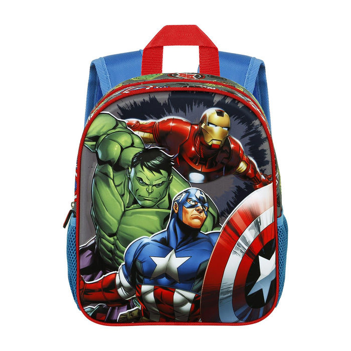 Marvel Zaino 3D Piccolo 26 x 31 cm, Capacità 8.5 L, Multicolore Invencible