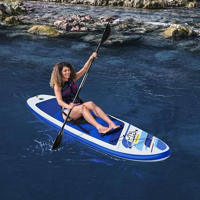 Tavola SUP Convertibile in Canoa – Gonfiabile 305x84x12 cm, Max 120 Kg