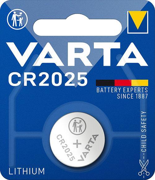 Varta Pila A Bottone Litio Cr2025 1pz