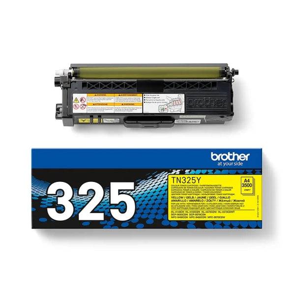 Brother TN325 Giallo Cartuccia Toner Originale - TN325Y