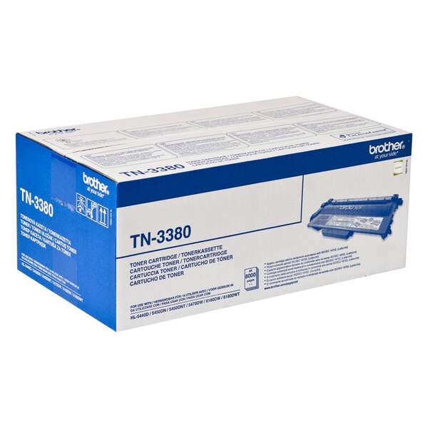 Brother TN3380 Nero Cartuccia Toner Originale