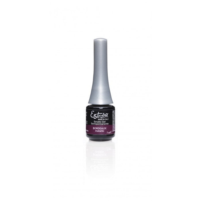 ESTROSA SMALTO GEL SEMIPERMANENTE BORDEAUX METALLIC 7495 7 ML