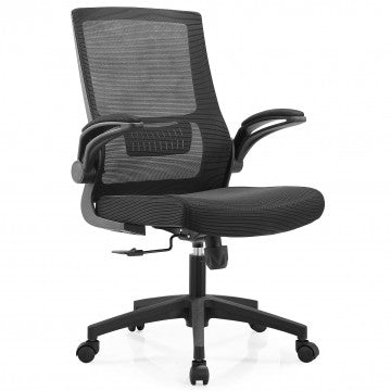 Poltrona ufficio in plastica e metallo, regolabile 99-109 cm, 60x62 cm