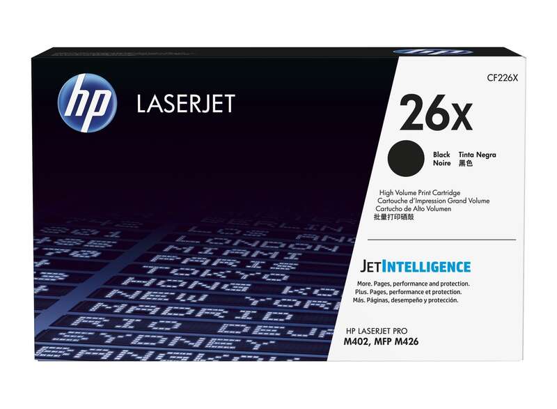 HP CF226X Cartuccia Toner Nero Originale - 26X
