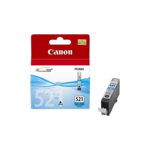 Canon CLI521 Cyan Cartuccia d'Inchiostro Originale - 2934B001