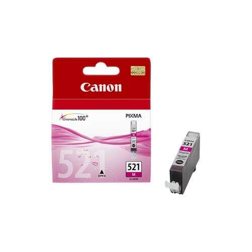 Cartuccia Inchiostro Originale Canon CLI521 Magenta - 2935B001