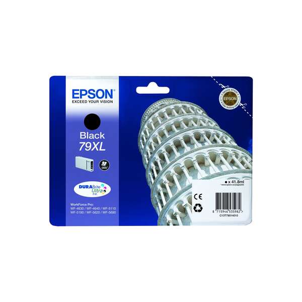 Epson T7901 (79XL) Nero Cartuccia d'Inchiostro Originale - C13T79014010