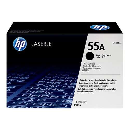 HP CE255A Nero Cartuccia Toner Originale - 55A