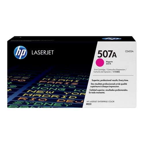 HP CE403A Cartuccia Toner Magenta Originale - 507A
