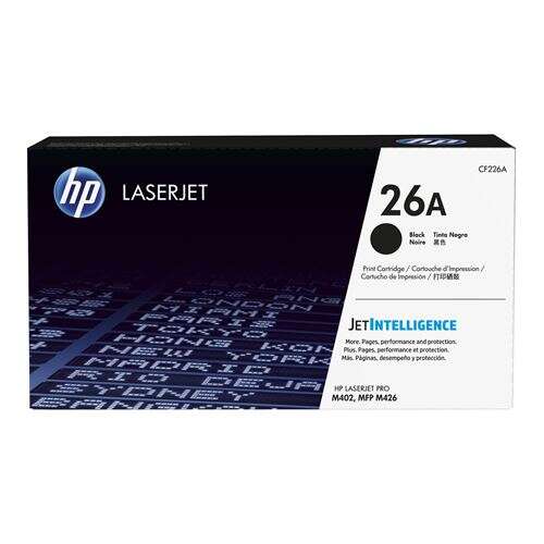 HP CF226A Nero Cartuccia Toner Originale - 26A