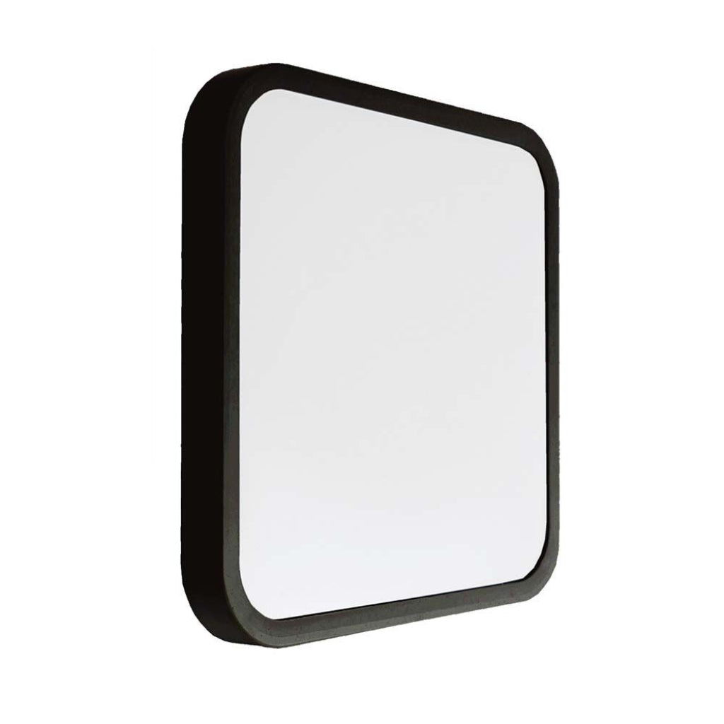 Plafoniera LED 48W Nera 420mm IP44 4000K Samsung Chip V-TAC con design moderno quadrato e cornice nera per interni ed esterni.