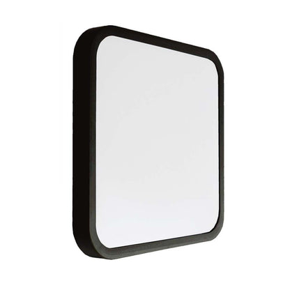 Plafoniera LED 48W Nera 420mm IP44 4000K Samsung Chip V-TAC con design moderno quadrato e cornice nera per interni ed esterni.