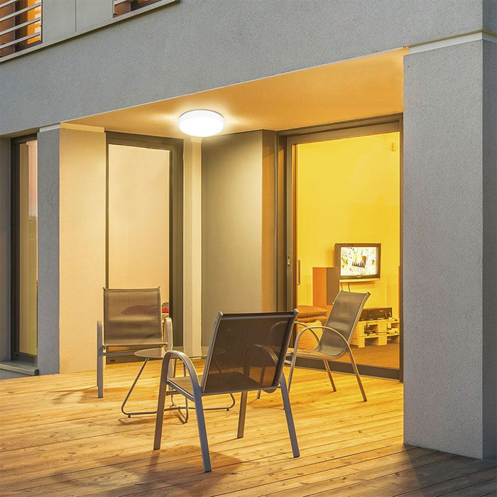 Plafoniera LED Rotonda 18W con Telecomando e Sensore di Movimento 6500K IP44