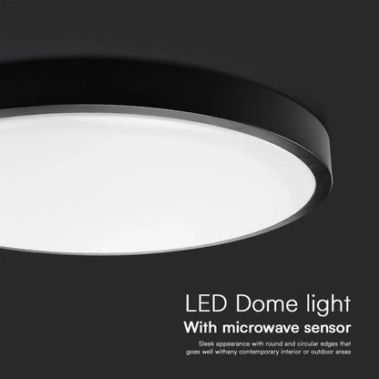 Vista ravvicinata della plafoniera LED con tecnologia SMD LED, superficie liscia e moderna, ideale per ambienti interni, SKU: 76691-24