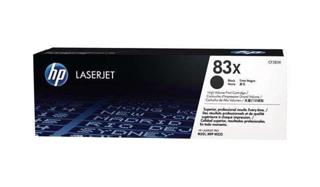 HP CF283X Nero Cartuccia Toner Originale - 83X