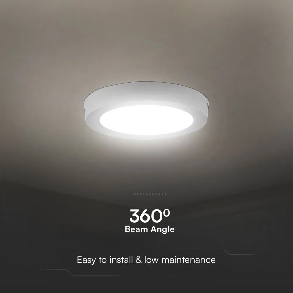 Illuminazione LED a soffitto con angolo di emissione di 360°, facile da installare e a bassa manutenzione, perfetta per soggiorno, SKU: 78751