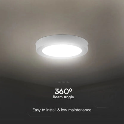 Illuminazione LED a soffitto con angolo di emissione di 360°, facile da installare e a bassa manutenzione, perfetta per soggiorno, SKU: 78751