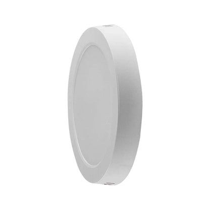 Plafoniera LED rotonda bianca con chip Samsung da 12W, design semplice e moderno, ideale per ambienti domestici, SKU: 78751