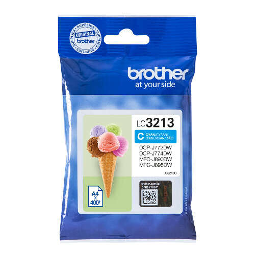 Cartuccia d'inchiostro Brother LC3213 ciano originale - LC3213C