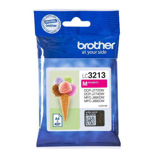 Cartuccia d'inchiostro Brother LC3213 magenta originale - LC3213M