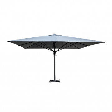 Ombrellone 495x495 cm in alluminio e PVC con altezza 265 cm