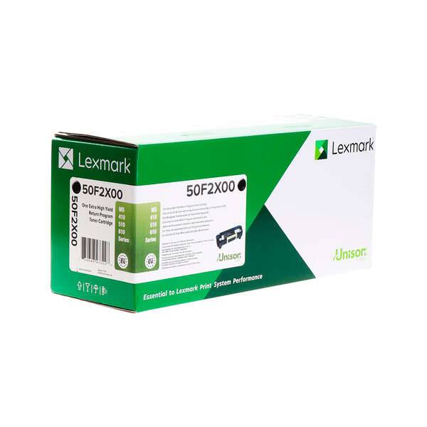 Lexmark MS410/MS415/MS510/MS610 Cartuccia Toner Nero Originale - 50F2X0E/50F2X00/502X (Corporate)