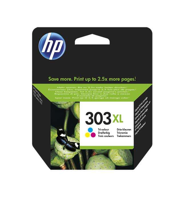 HP 303XL Colore Cartuccia d'Inchiostro Originale - T6N03AE