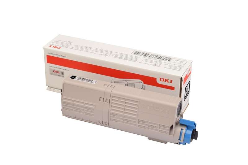 OKI C532DN/C542DN/MC573DN/MC563DN Nero Cartuccia Toner Originale - 46490404