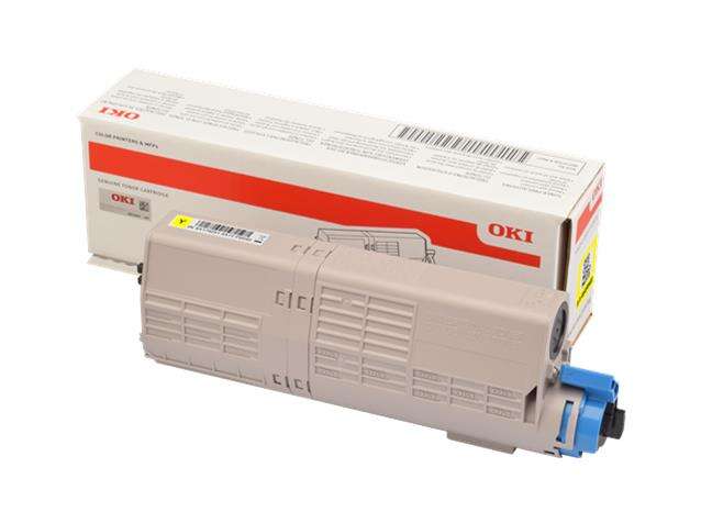 OKI C532DN/C542DN/MC573DN/MC563DN Giallo Cartuccia Toner Originale - 46490401