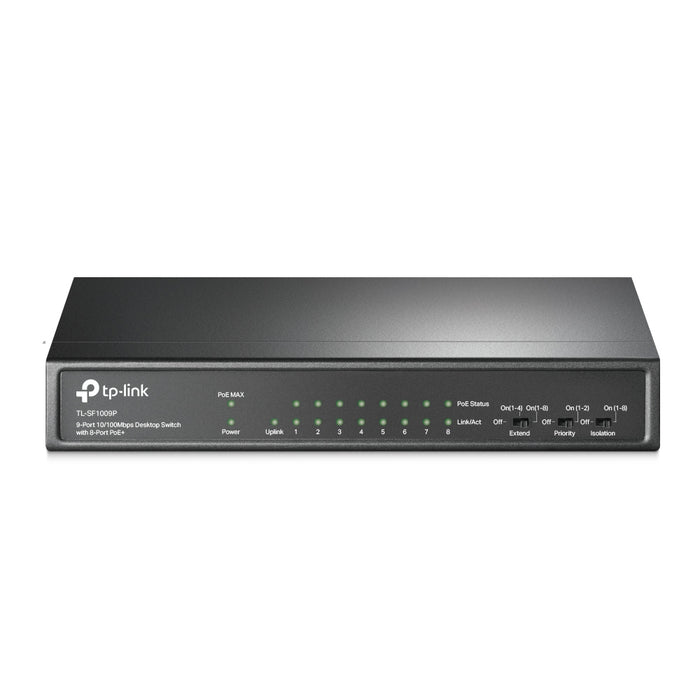Switch Rete 9 Porte POE 10/100 TL-SF1009P